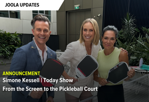 Simone Kessell - Screen to the Pickleball Court