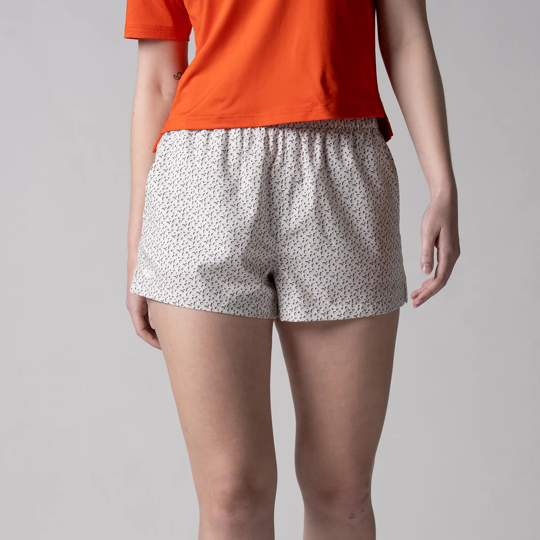 Women's Court Woven Printed Shorts