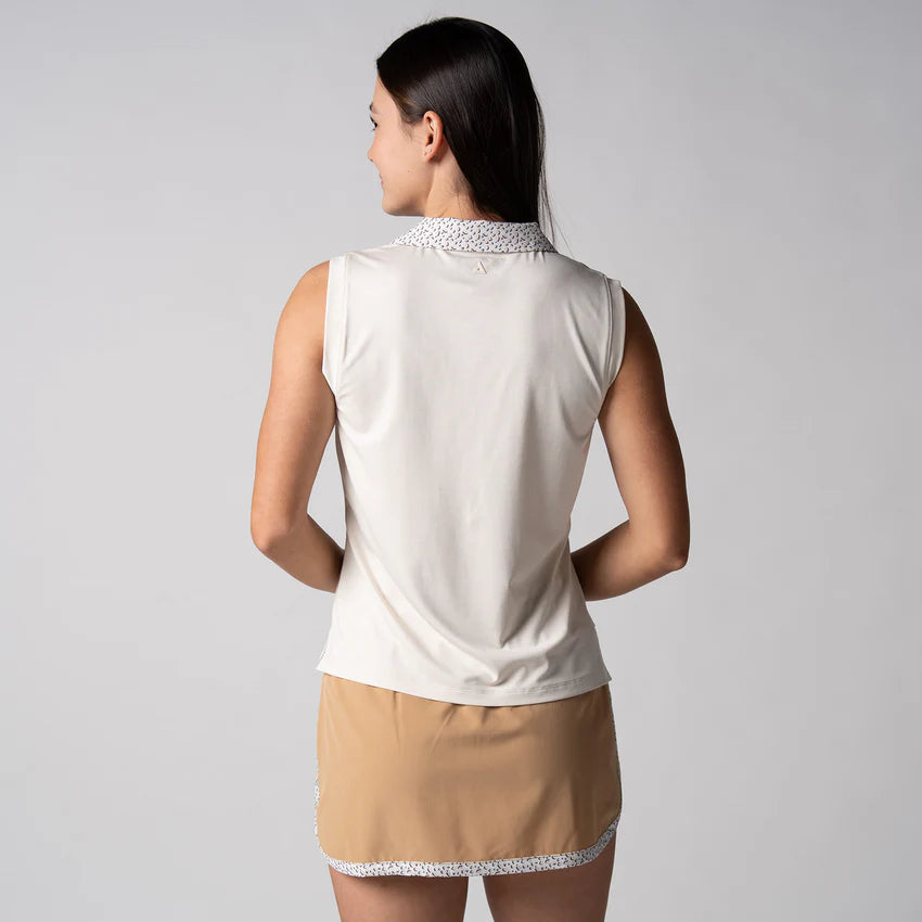 Women's Club Sleeveless Polo