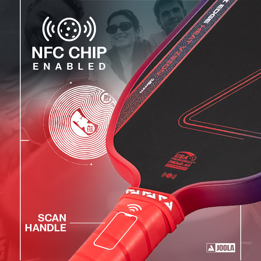 JOOLA Agassi Edge Heat Vision 16mm