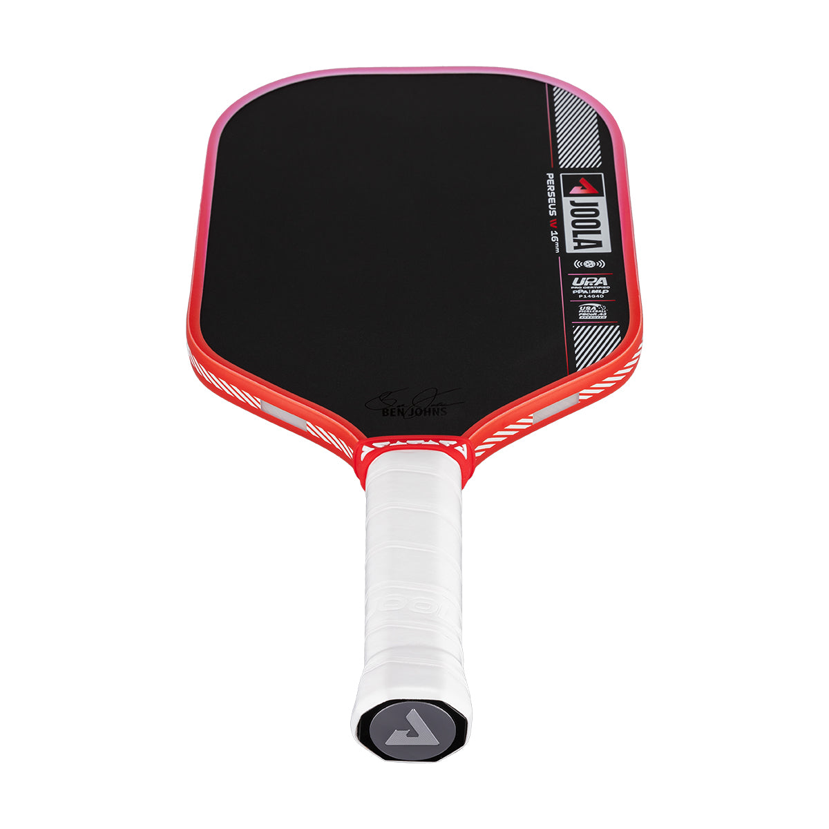 JOOLA Ben Johns Perseus Pro IV 16mm Pickleball Paddle - Guava Rush