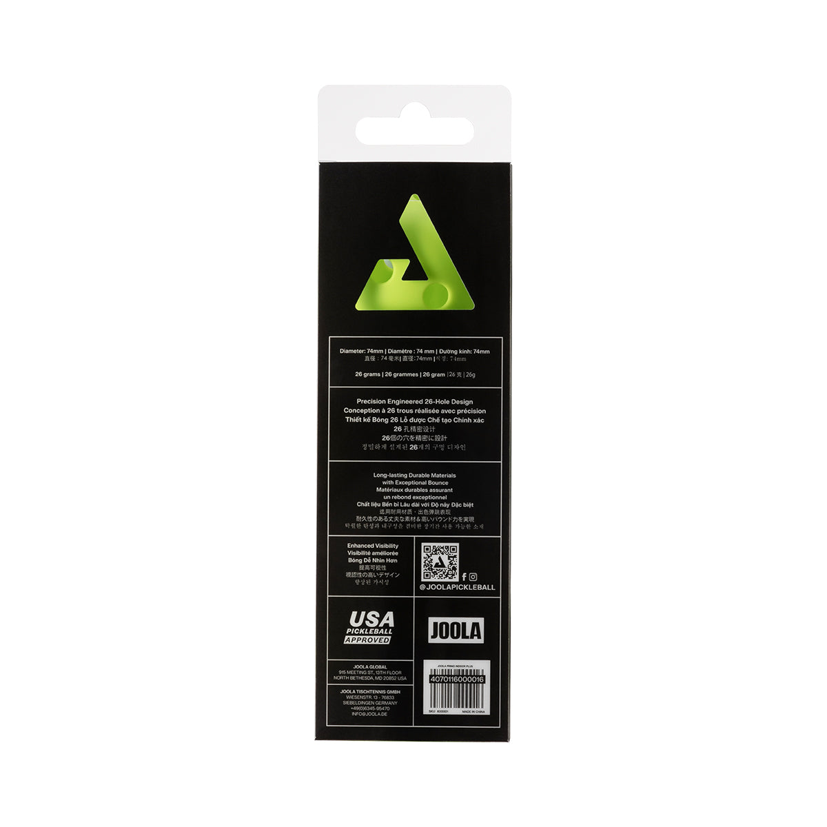 JOOLA Primo Indoor Plus Pickleballs