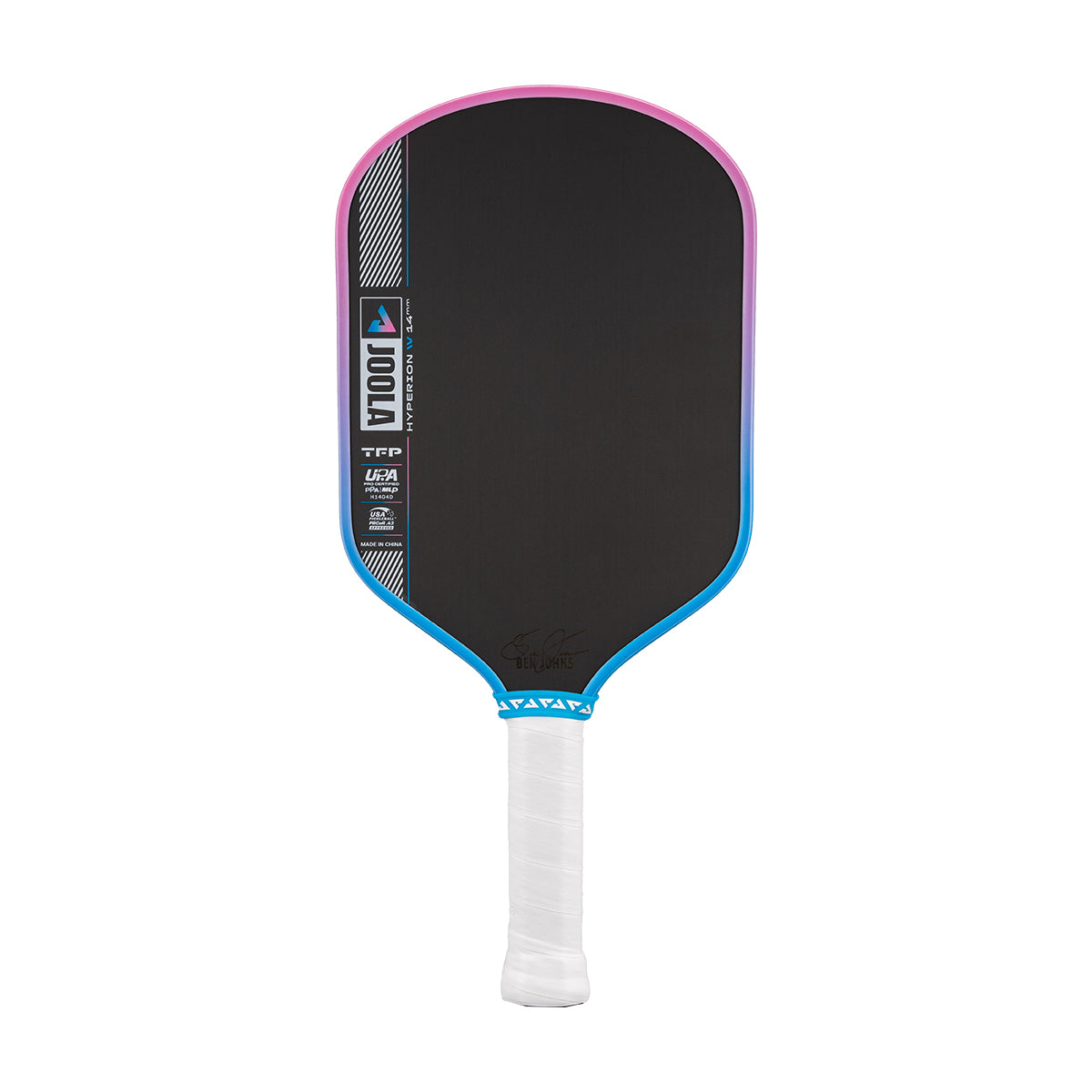 JOOLA Ben Johns Hyperion Pro IV 14mm Pickleball Paddle - Guava Rush