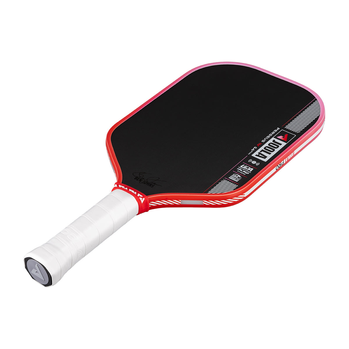 JOOLA Ben Johns Perseus Pro IV 14mm Pickleball Paddle - Guava Rush