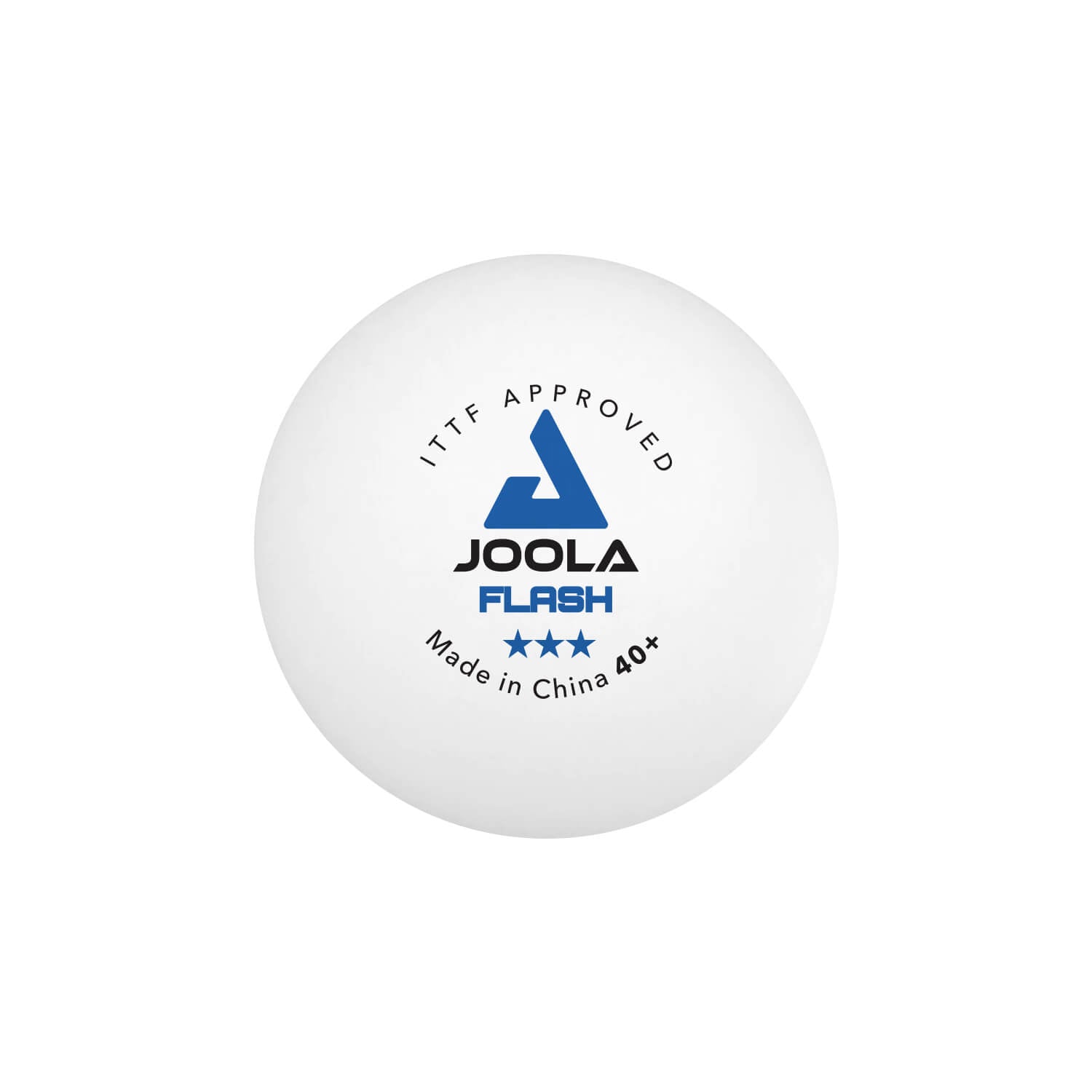 JOOLA Flash 3-Star Poly Table Tennis Balls