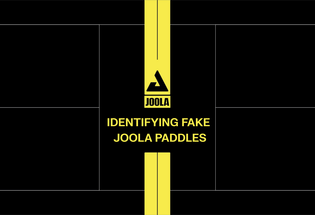 How to Identify a Fake JOOLA Paddle