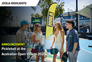 Pickleball at the Australian Open Village 2025