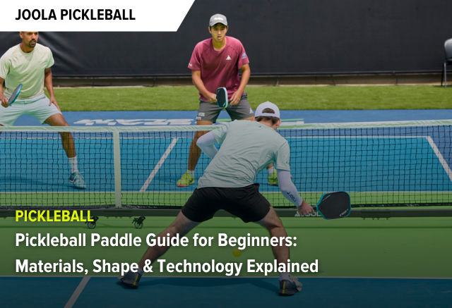 Pickleball Paddle Guide for Beginners: Materials, Shape & Technology Explained