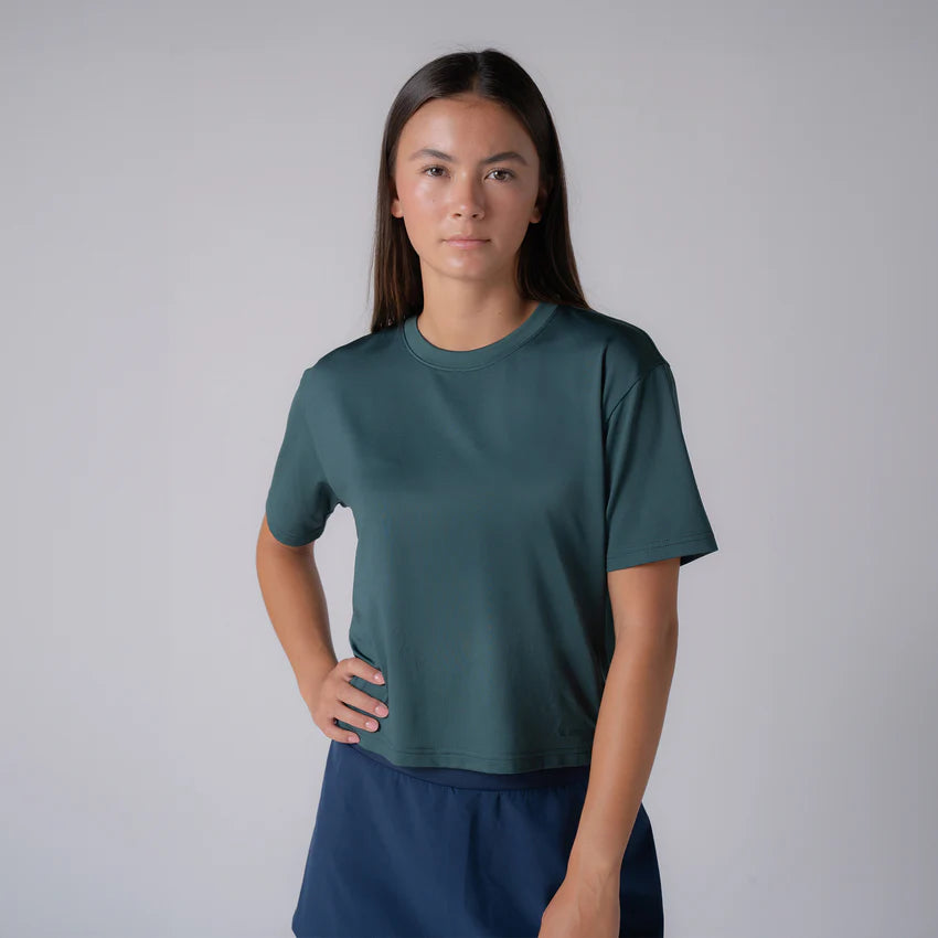 Women's Court Crop Tee