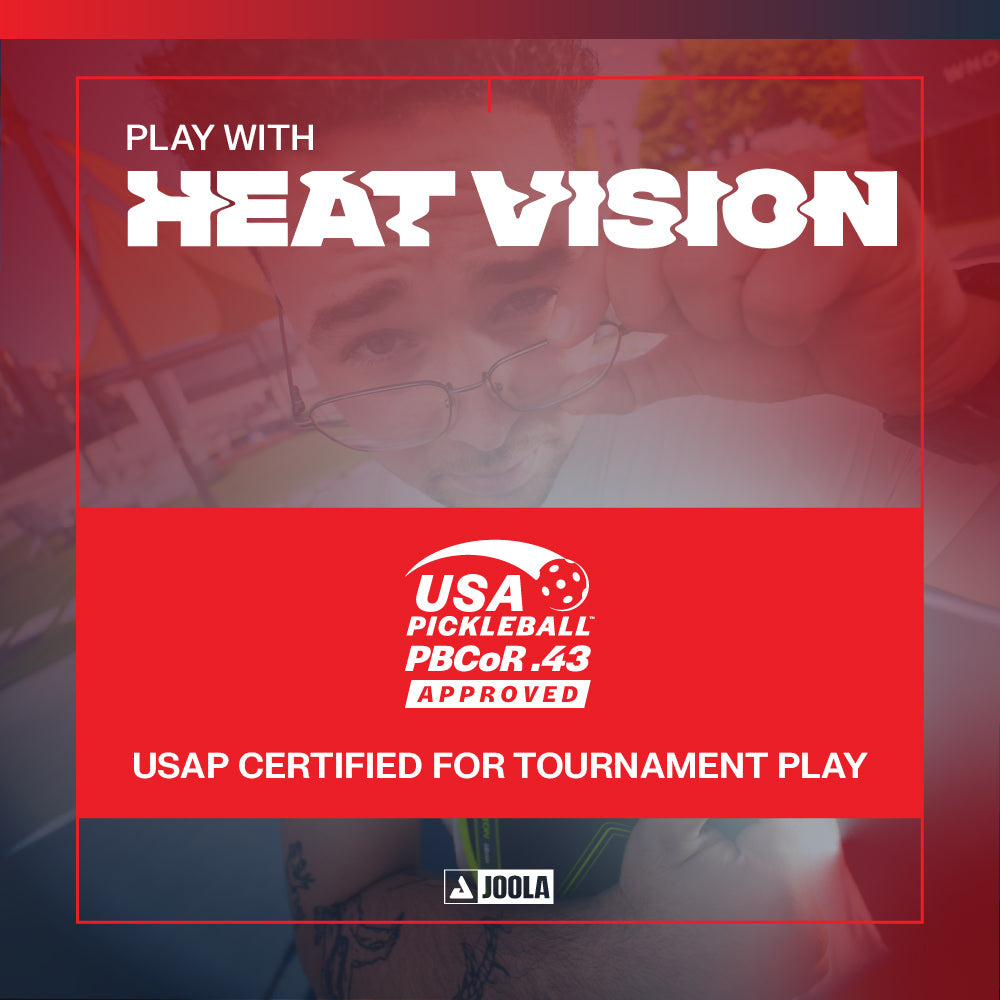 JOOLA Agassi Edge Heat Vision 16mm