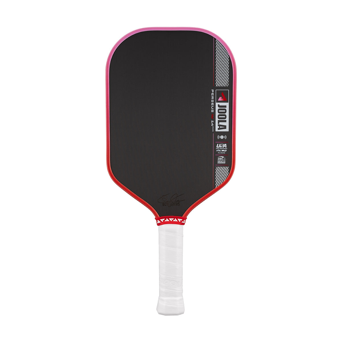 JOOLA Ben Johns Perseus Pro IV 14mm Pickleball Paddle - Guava Rush