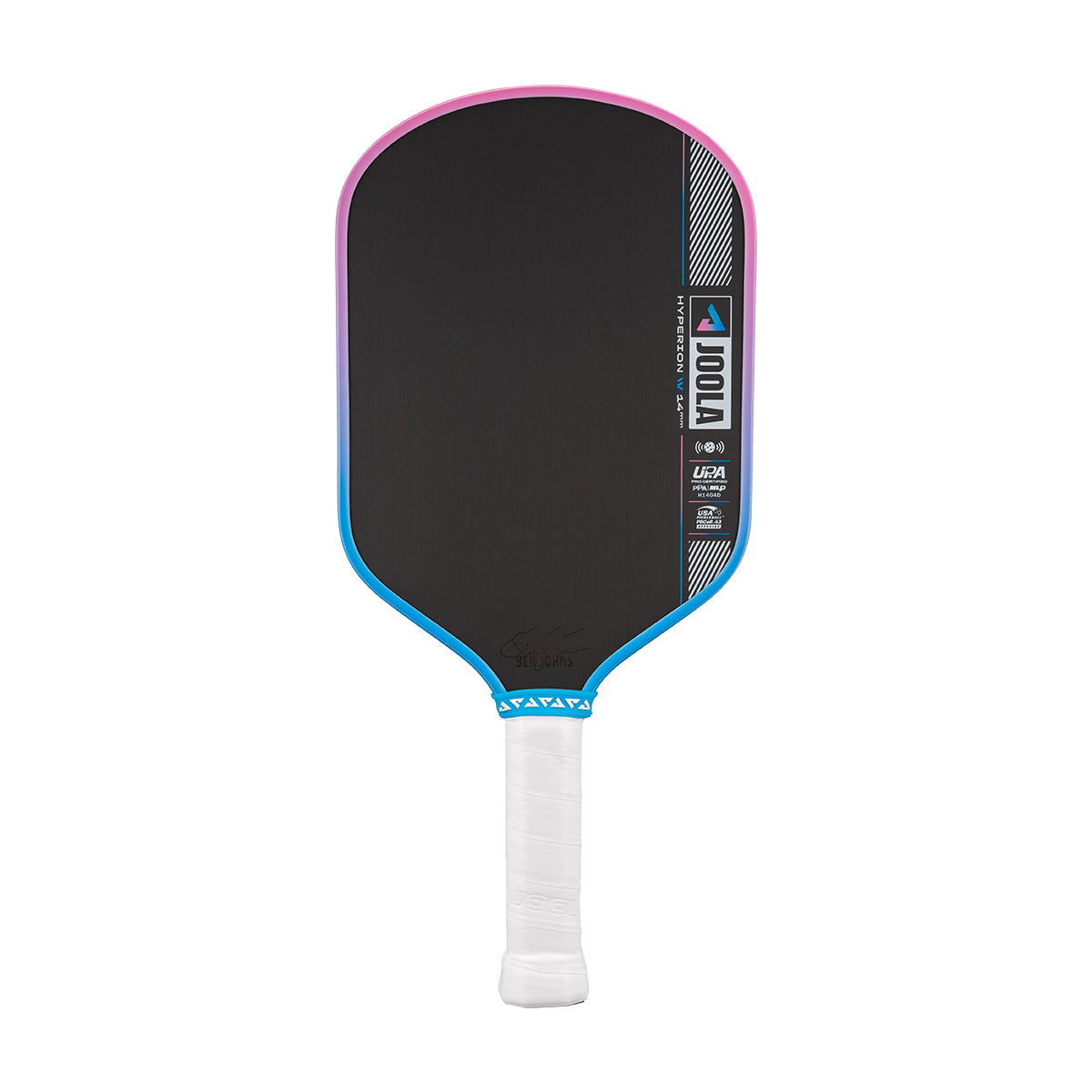 JOOLA Ben Johns Hyperion Pro IV 14mm Pickleball Paddle - Guava Rush