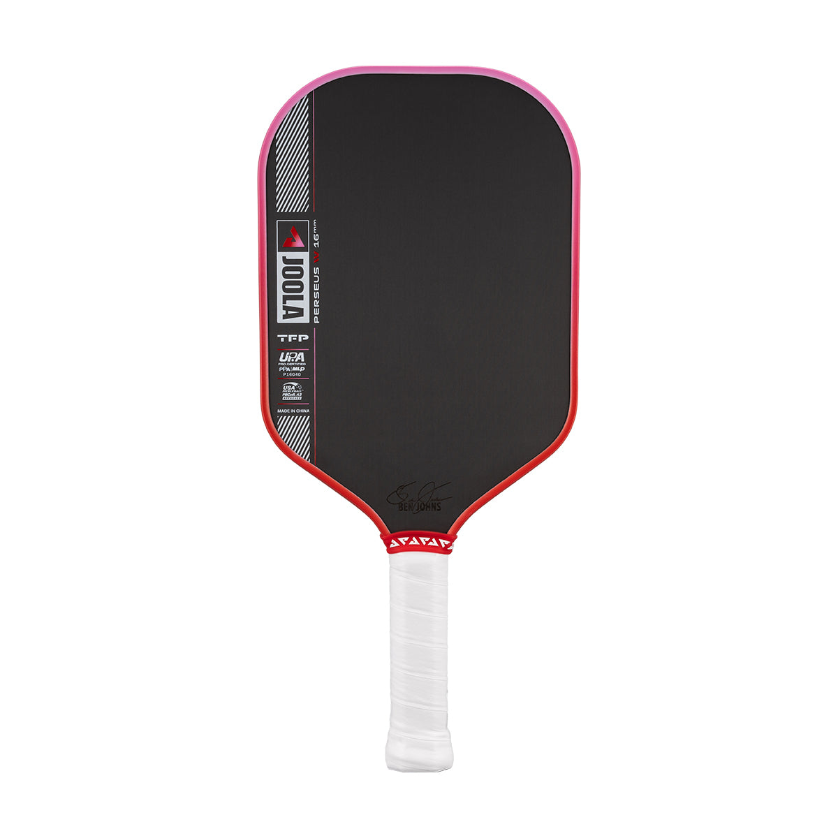 JOOLA Ben Johns Perseus Pro IV 16mm Pickleball Paddle - Guava Rush