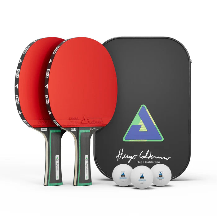 Hugo Calderano Duo Pro Table Tennis Racket Set