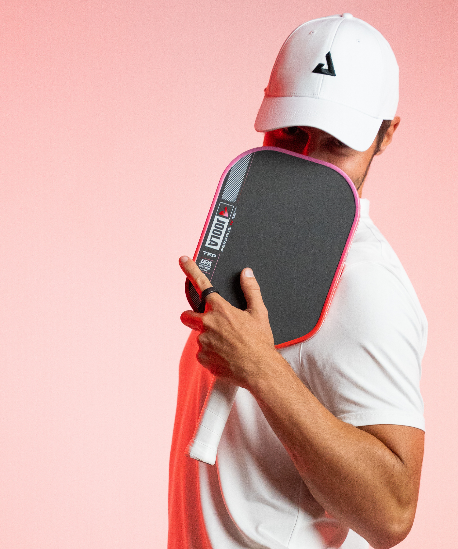 JOOLA Ben Johns Perseus Pro IV 14mm Pickleball Paddle - Guava Rush