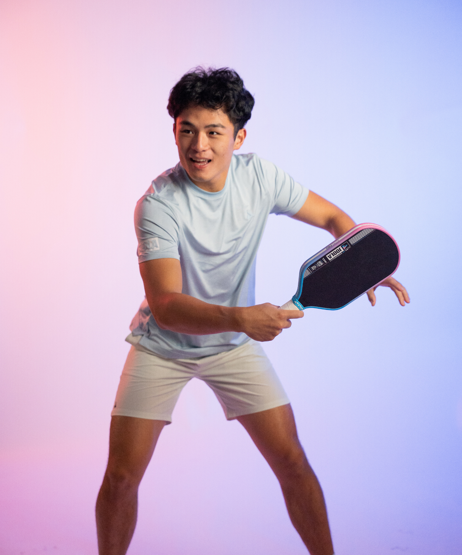 JOOLA Ben Johns Hyperion Pro IV 14mm Pickleball Paddle - Guava Rush