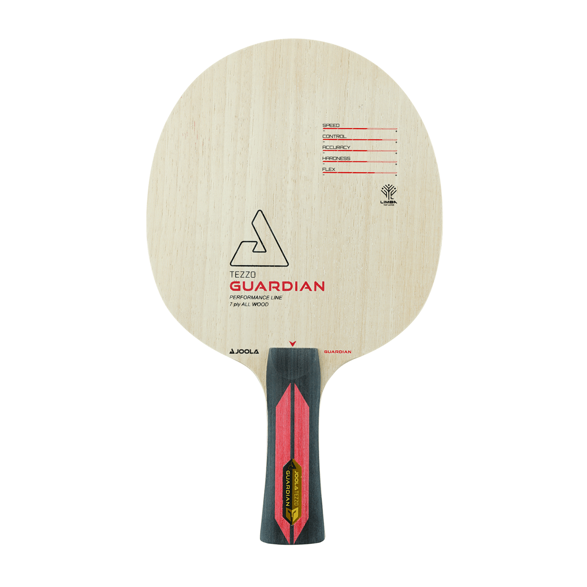 JOOLA Tezzo Guardian Table Tennis Blade (Flared)