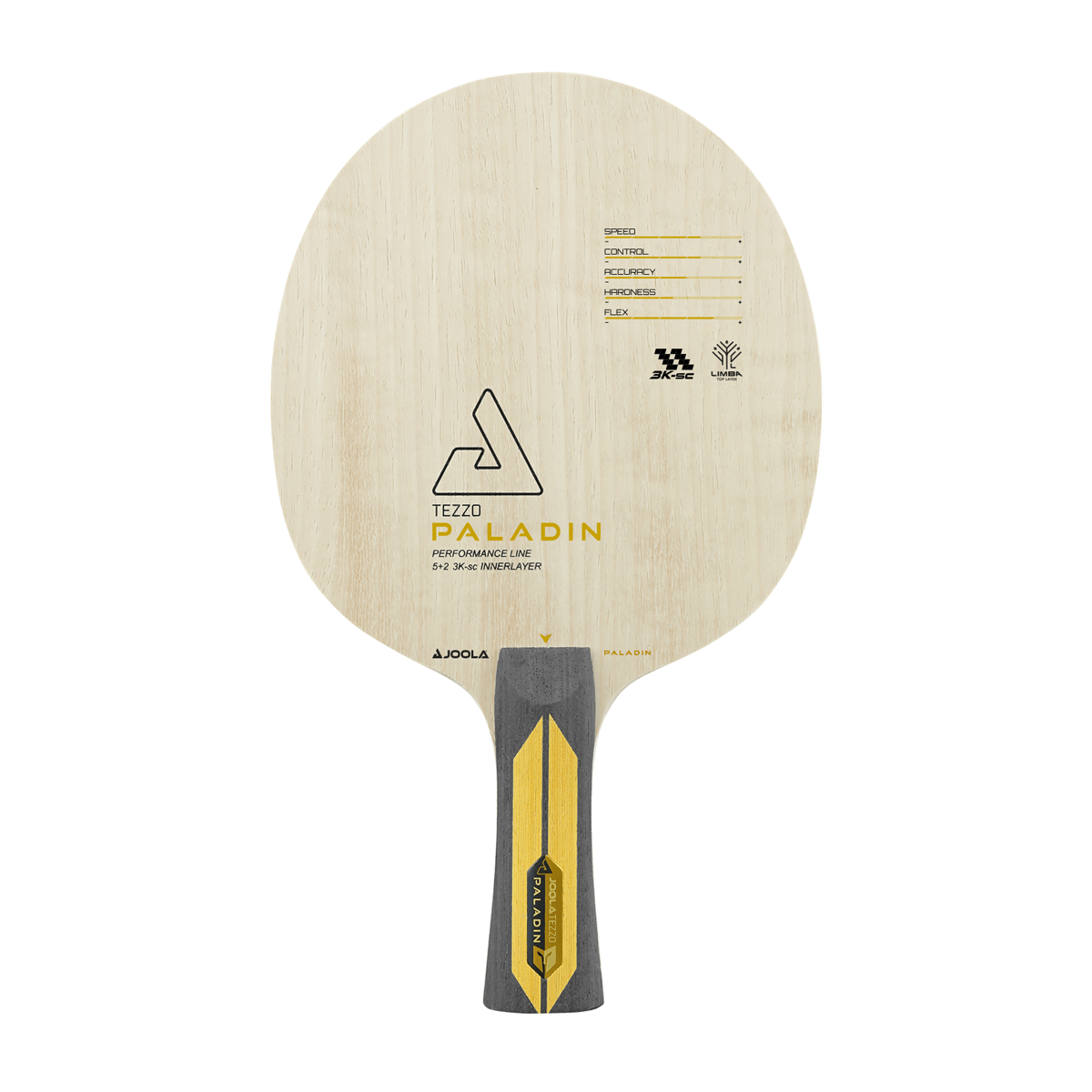 JOOLA Tezzo Paladin Table Tennis Blade (Flared)