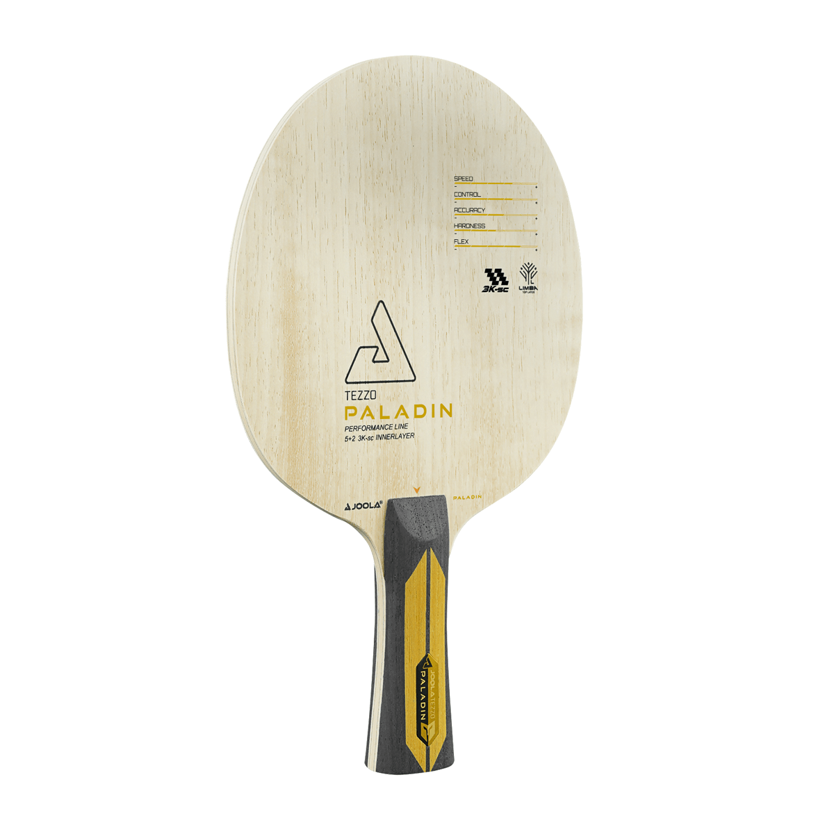 JOOLA Tezzo Paladin Table Tennis Blade (Flared)