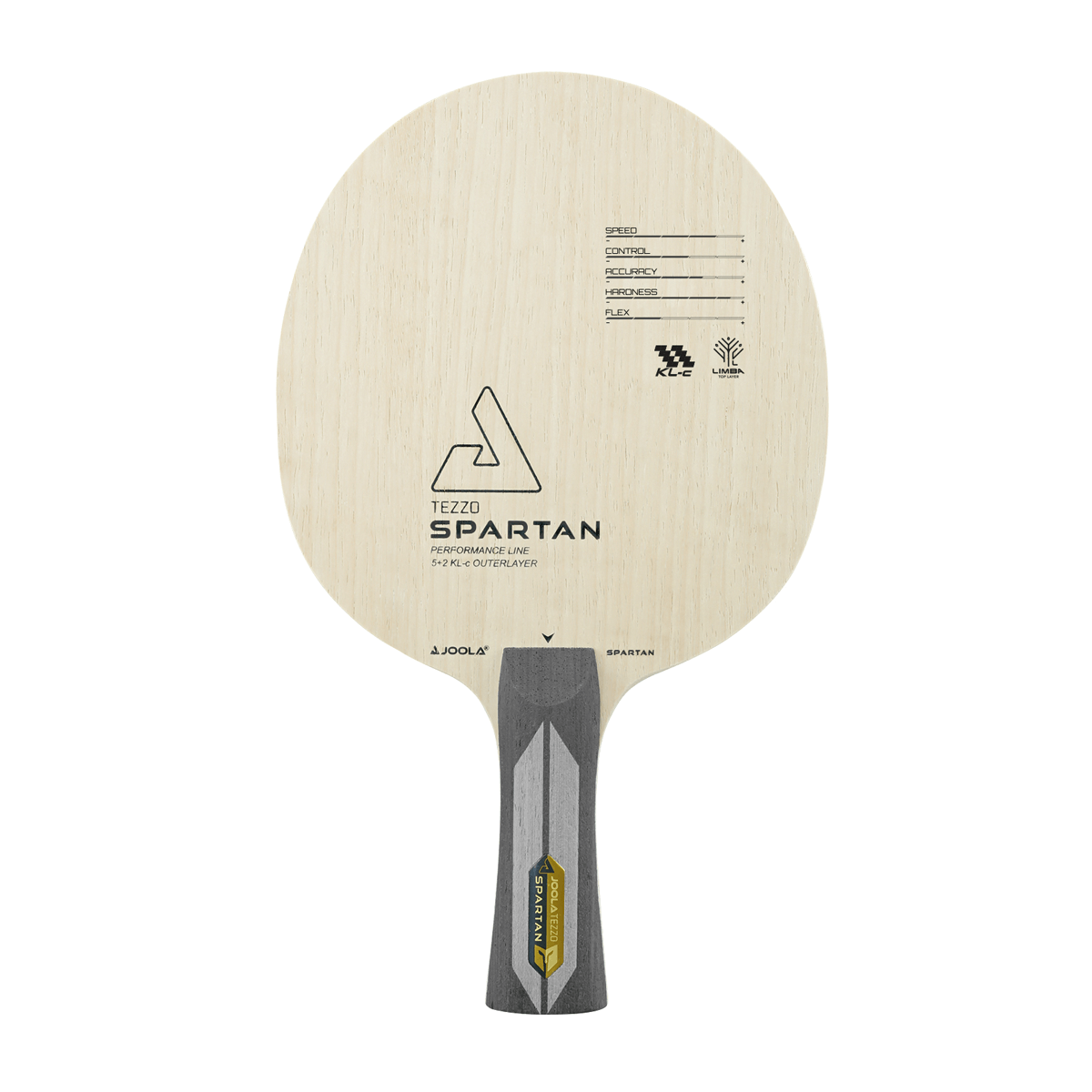 JOOLA Tezzo Spartan Table Tennis Blade (Flared)