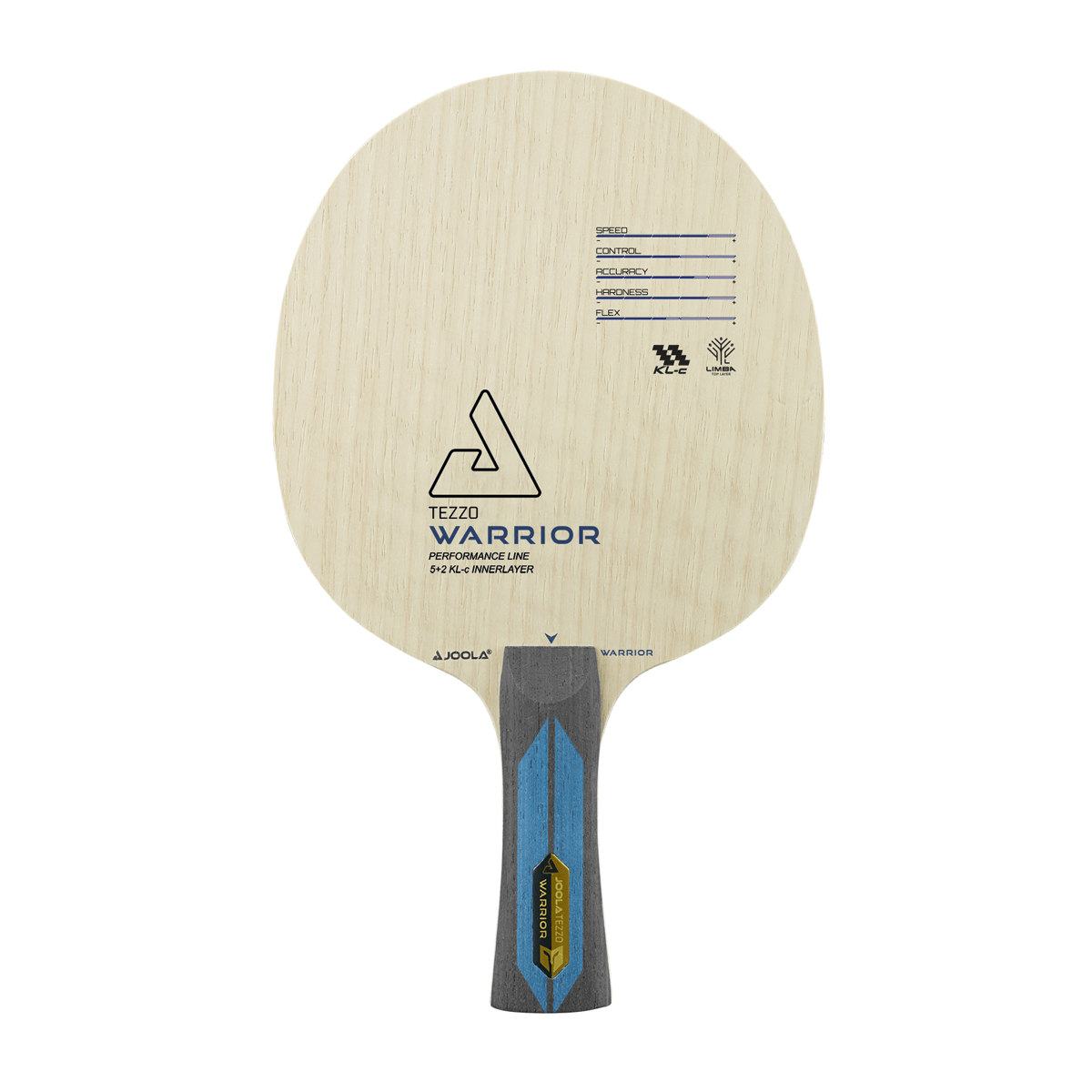 JOOLA Tezzo Warrior Table Tennis Blade (Flared)