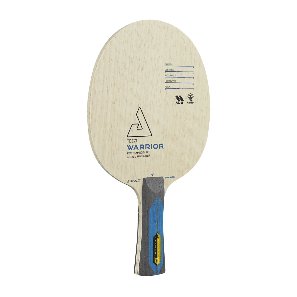 JOOLA Tezzo Warrior Table Tennis Blade (Flared)